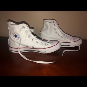 White high top converse